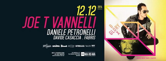 Joe T Vannelli al MaRoMa