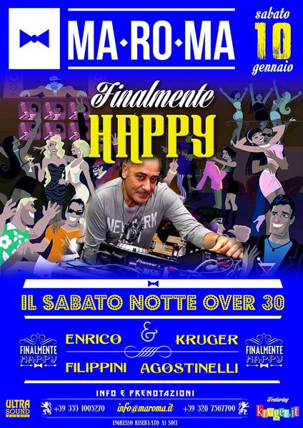 finalmente Happy Enrico Filippini MaRoMa 10 gennaio 2015