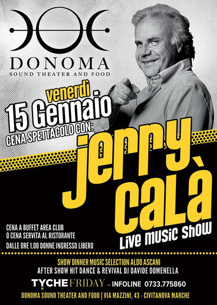 Donoma Jerry Cala gennaio 2016