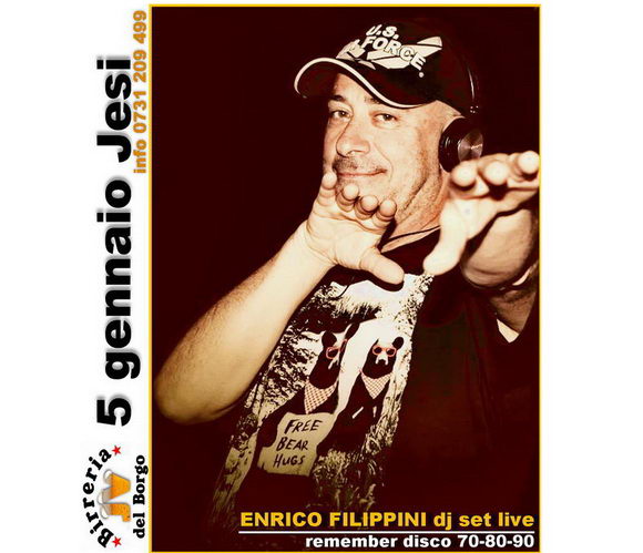 Enrico Filippini dj Borgo Minonna Jesi