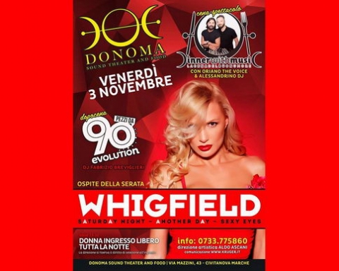 Whigfield Donoma 2017